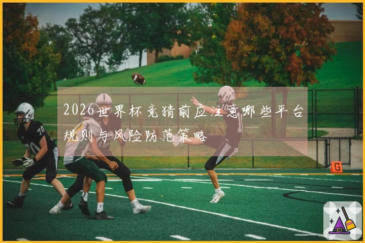 2026世界杯竞猜前应注意哪些平台规则与风险防范策略