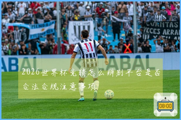 2026世界杯竞猜怎么辨别平台是否合法合规注意事项