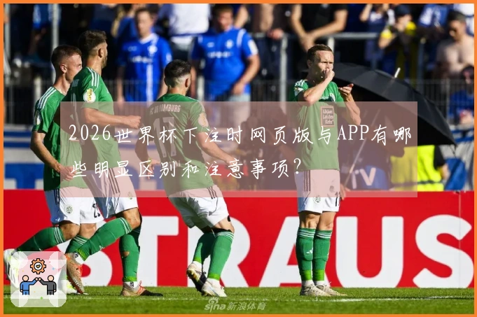2026世界杯下注时网页版与APP有哪些明显区别和注意事项？