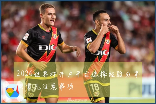 2026世界杯开户平台选择经验分享及常见注意事项