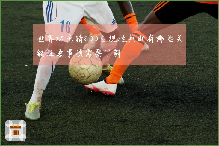 世界杯竞猜app合规性判断有哪些关键注意事项需要了解